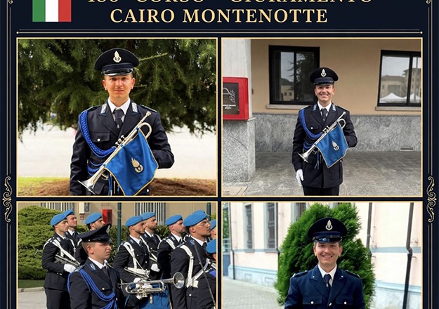 Laterza: "Vincenzo Rizzi, dalla passione per la tromba alla divisa della Polizia Penitenziaria. Una storia di musica, impegno, musica e senso del dovere." Just tv 