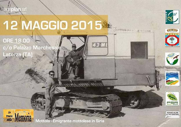 Laterza: Progetto di cooperazione interterritoriale "Pugliesi nel mondo"
