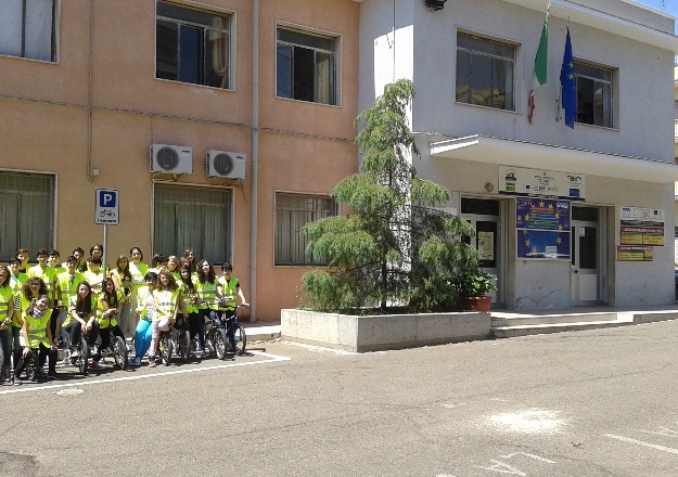 I.C. Calò: "Sulla buona strada in bici"